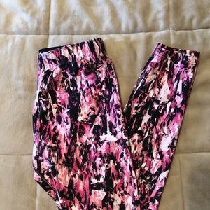 Pink nike leggings